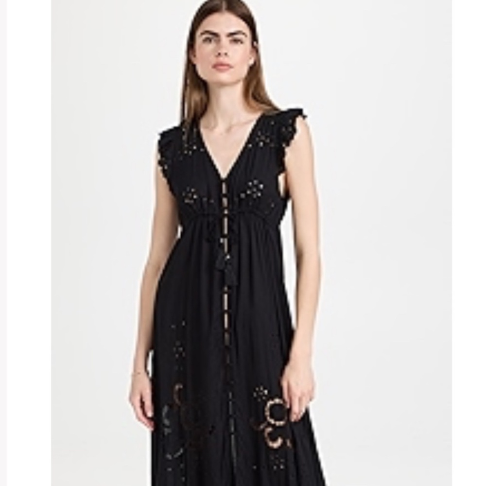 Tiare Hawaii black maxi dress